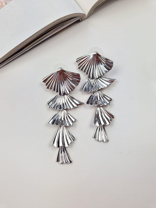 Orecchino Leaf pendente