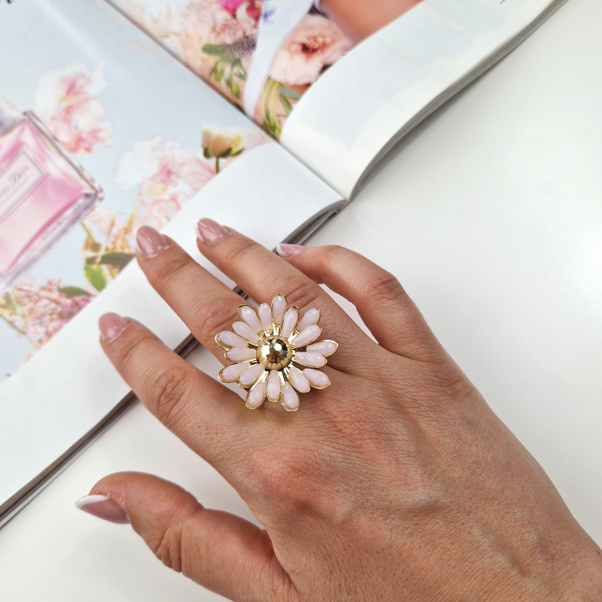 Anello fiore