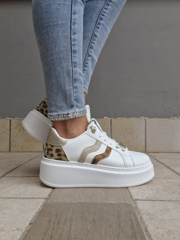 Sneakers Bianco/maculato