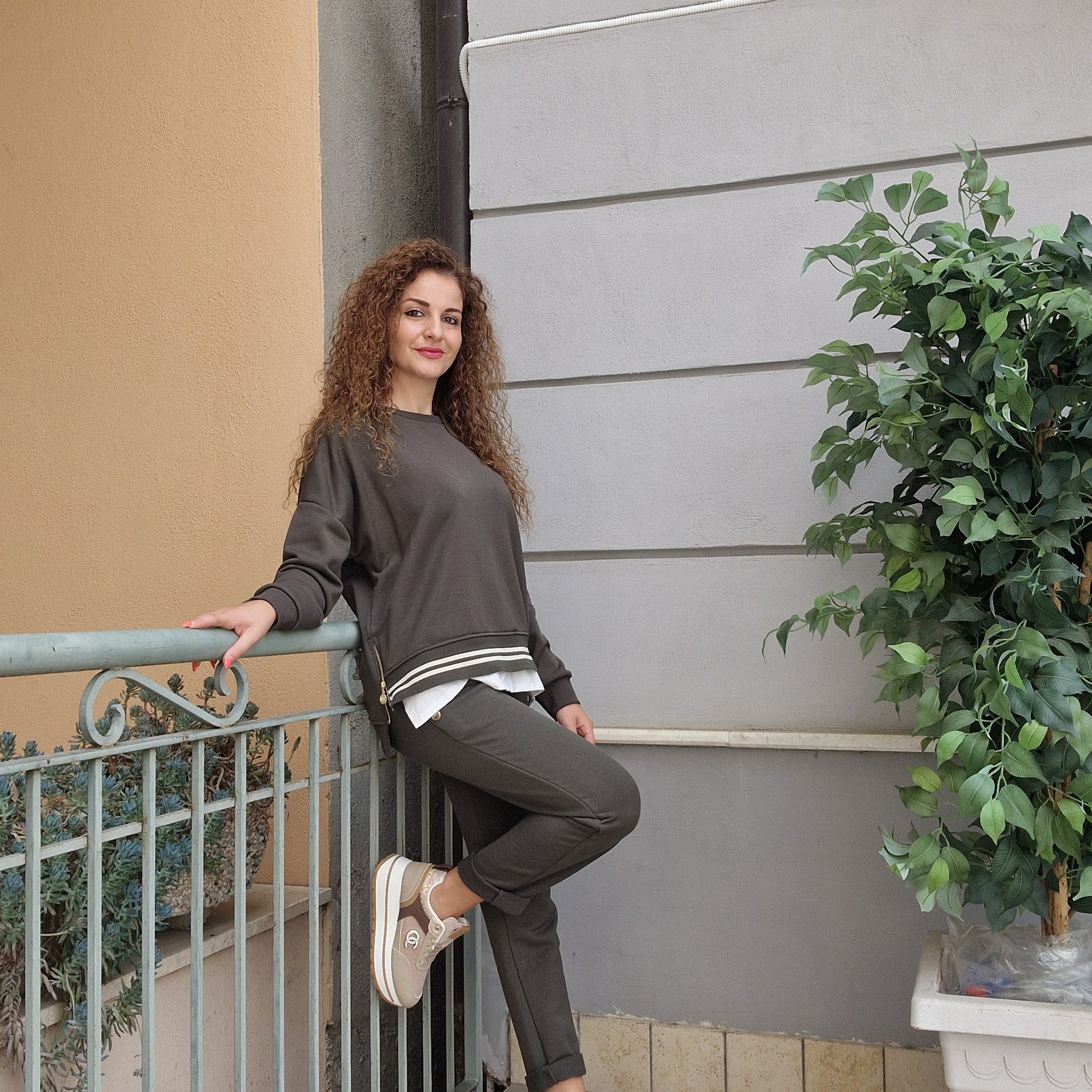 Completo tuta Eva senza cappuccio