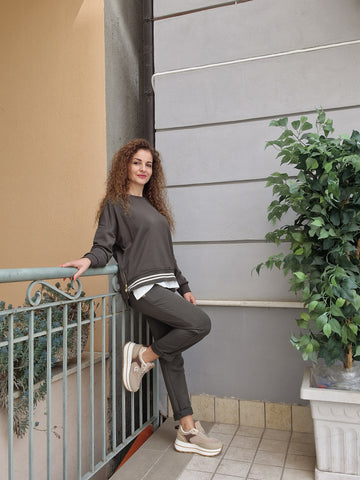 Completo tuta Eva senza cappuccio