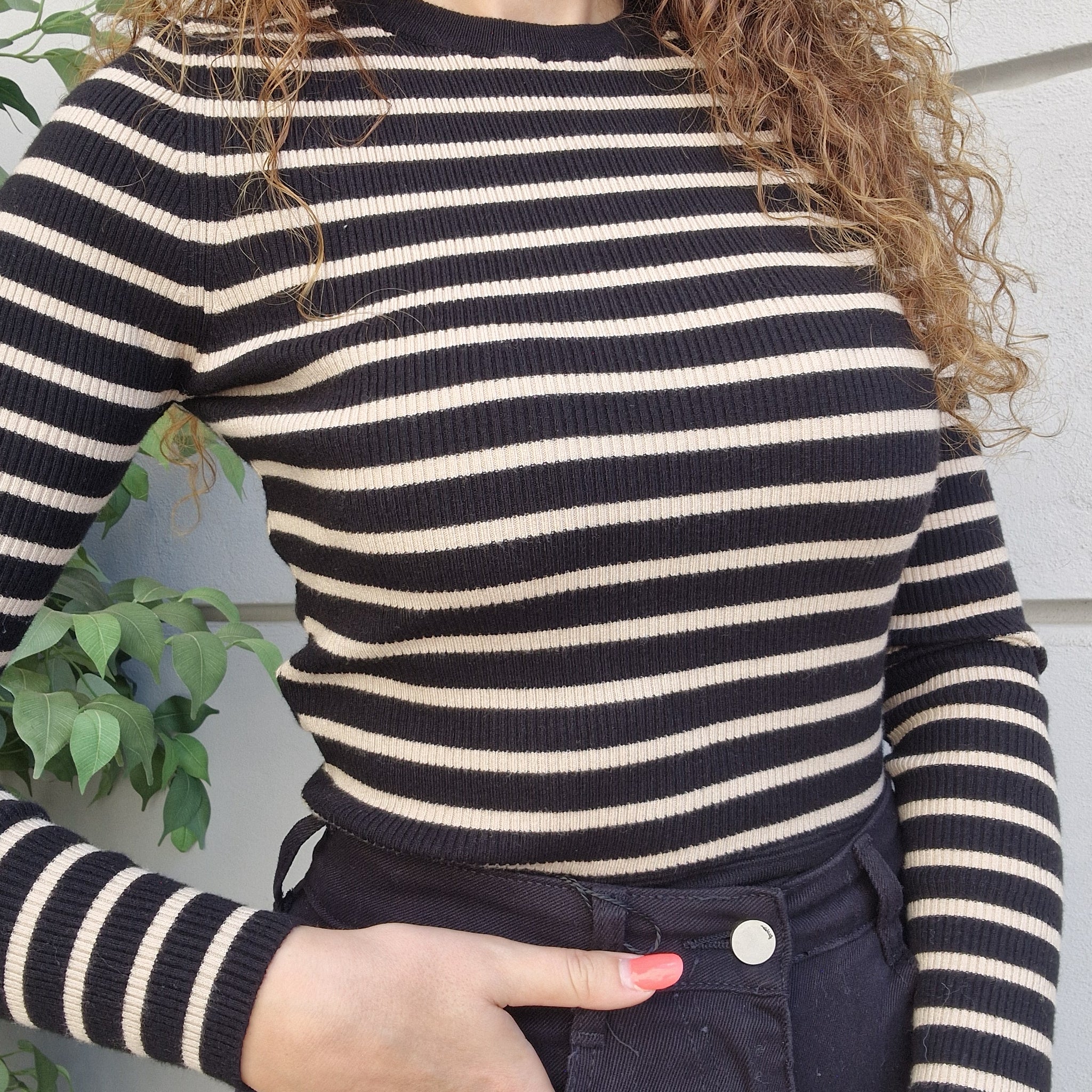 Pull crop a righe