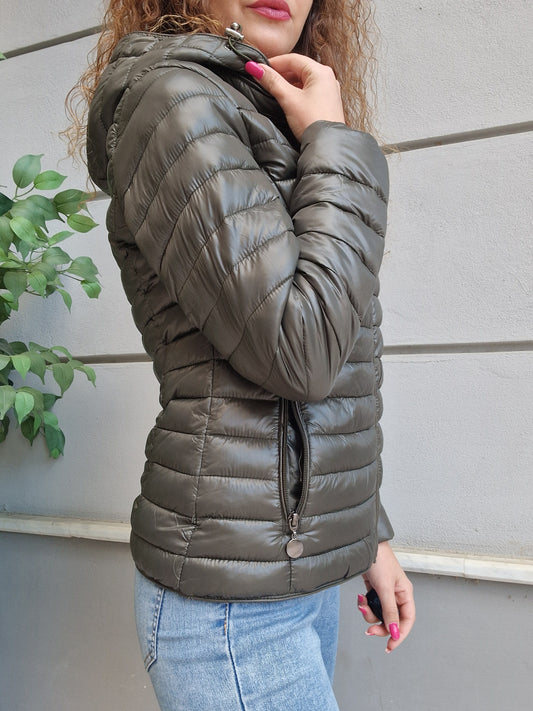 Giubbino Exstasy verde militare