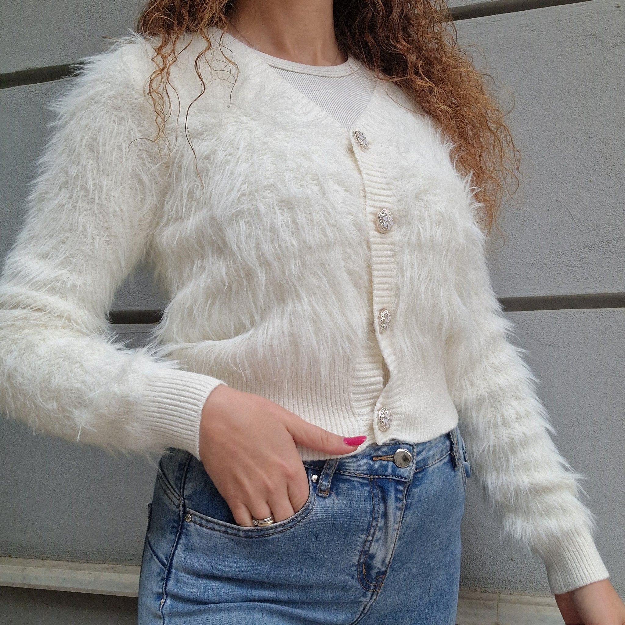 Cardigan pelosetto