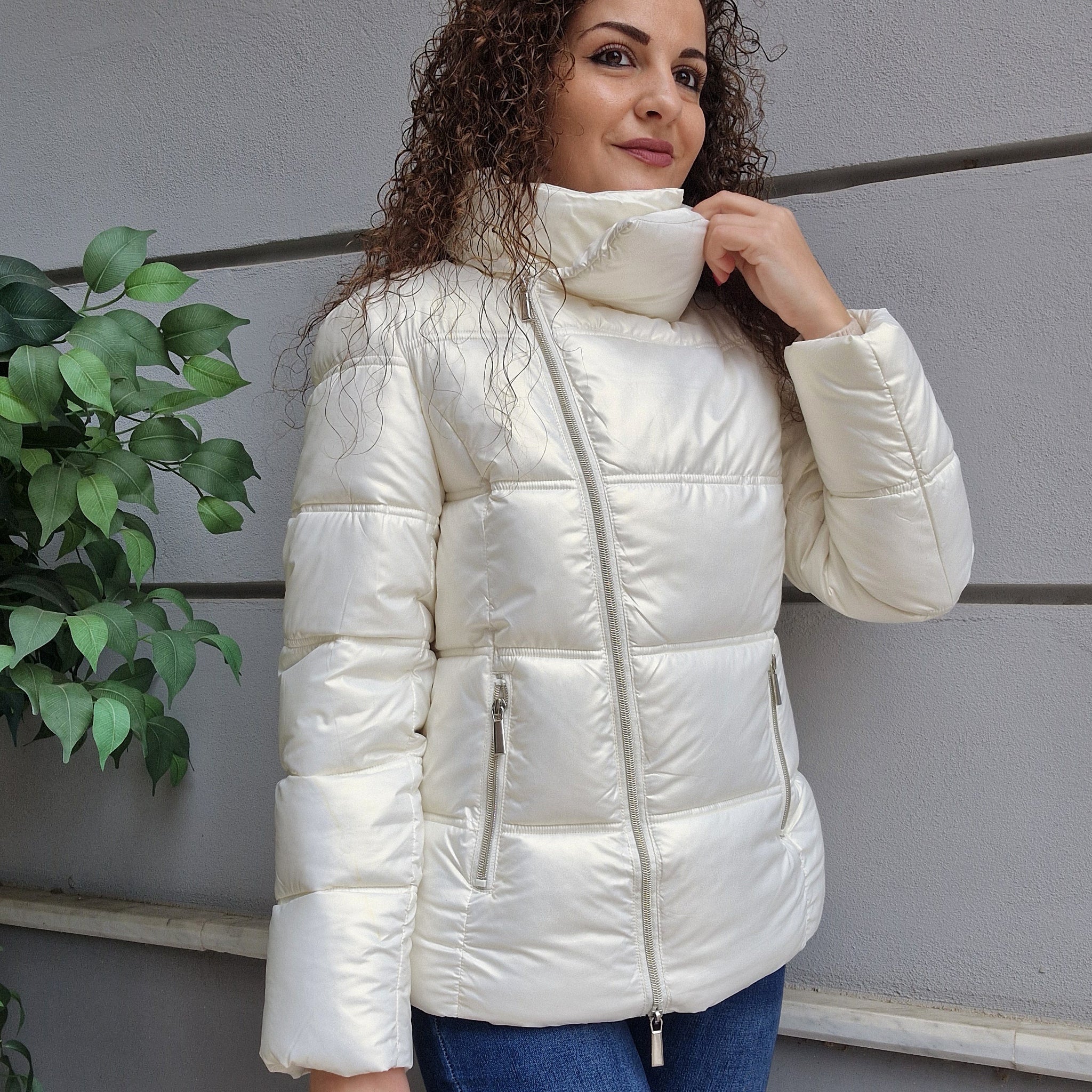 Giubbino Monia con collo coreano