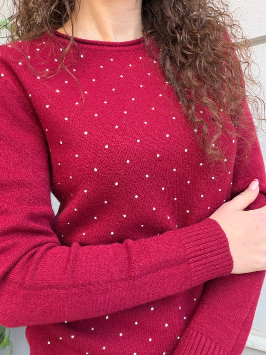 Maglioncino con brillantini