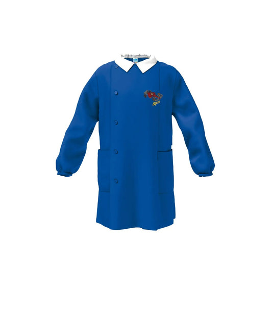 Grembiule bambino scuola blu