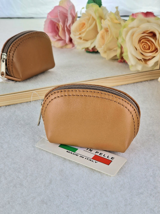 Potamonete mini in vera pelle