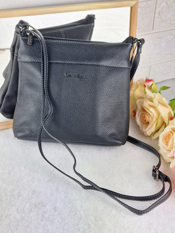Tracolla uomo vintage in vera pelle