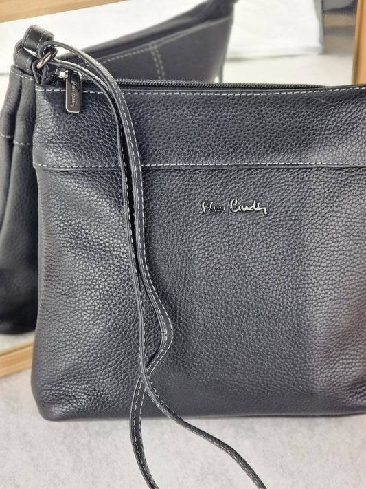 Tracolla uomo vintage in vera pelle
